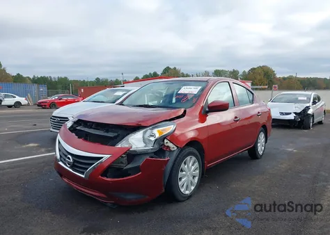 2017 Nissan Versa 1.6 S+ z USA, uszkodzony, nr VIN 3N1CN7AP1HL823735